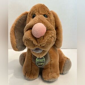 GANZ Vintage 1981 Wrinkles Hound Dog Stuffed Animal